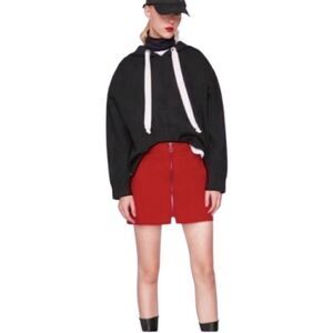 Zara Trafaluc Mini Suede Skirt